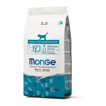 Monge Cat Kitten Chicken 1,5kg