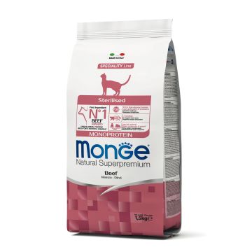 Monge Cat Sterilised Beef 1,5kg