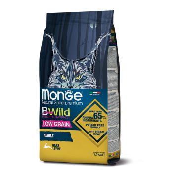 Monge Cat BWild LG Adult Hare 1,5kg