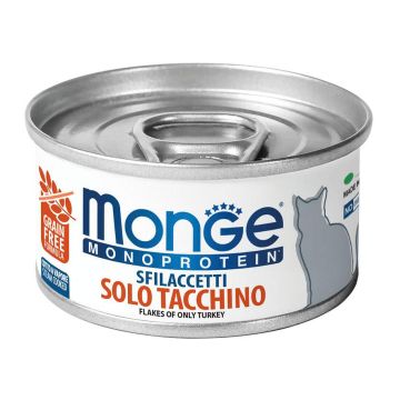 Monge Cat Wet Monoprotein Turkey 80g