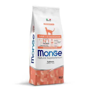Monge Cat Monoprotein Adult Salmon 10kg