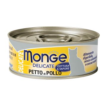 Monge Delicate Cat Hühnerbrust 80g