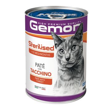 Gemon Cat Sterilised Turkey 400g