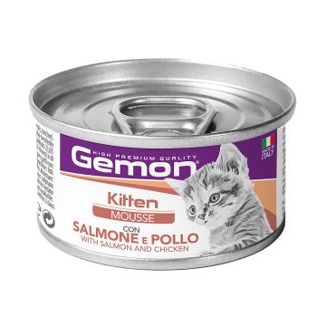 Gemon Cat Kitten Salmon&Chicken 85g