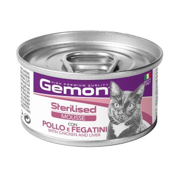 Gemon Cat Sterilised Chicken&Liver 85g