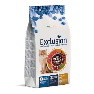 Exclusion Cat Sterilized Beef 1,5kg