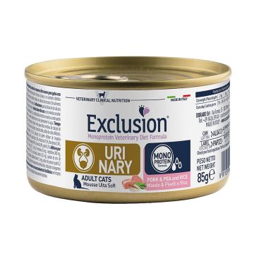 Exclusion Cat VET URINARY Pork 85g