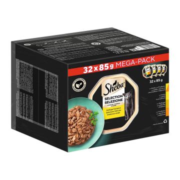 Sheba Selection Geflügel Varianten32x85g