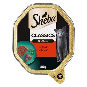 Sheba Classics in Pastete Rind 85g