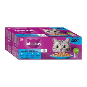 Whiskas Senior Fisch Auswahl 40x85g