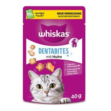 Whiskas Snacks Dentabites Huhn 40g