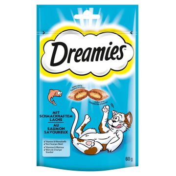Dreamies mit Lachs 60g