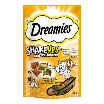 Dreamies Shake Ups Geflügel 55g