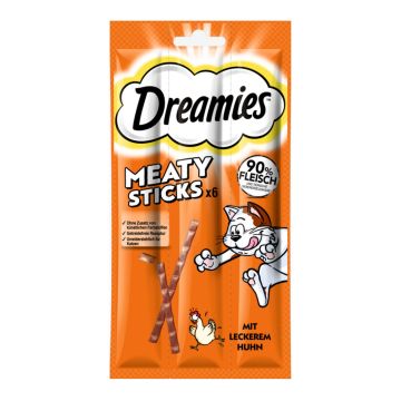 Dreamies Meaty Sticks Huhn 6x5g