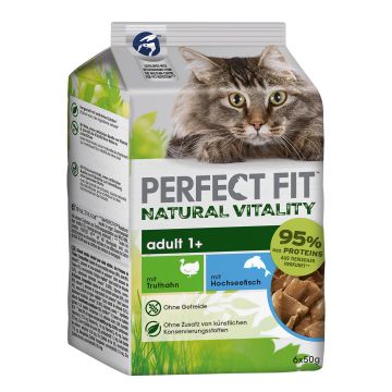 Perfect Fit Fisch&Truthahn 6x50g