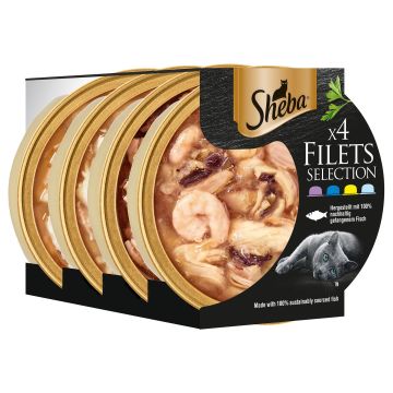 Sheba Filets Selection 4x60g