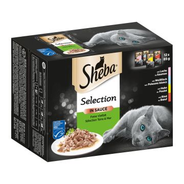 Sheba Selection Feine Vielfalt 12x85g