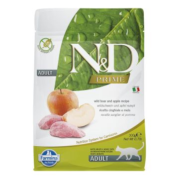 Farmina Cat Adult Wildschwein Apfel 300g