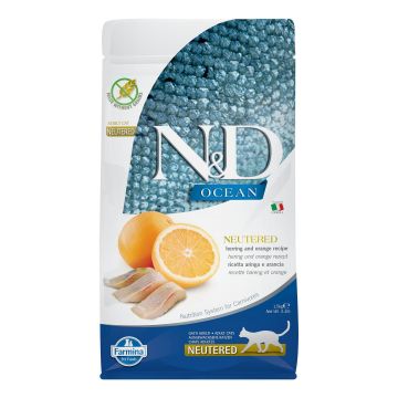 Farmina Cat Ad Steri Hering&Orange 1.5kg