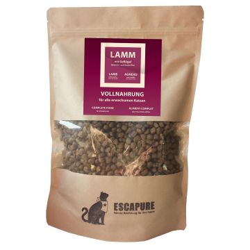Escapure Trockenf.Lamm mit Geflügel 600g