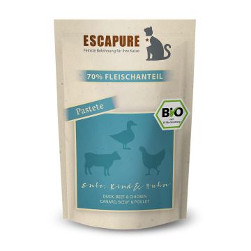 Escapure BIO Ente, Rind&Huhn Beutel 100g
