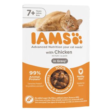 Iams Delights Senior Huhn 85g