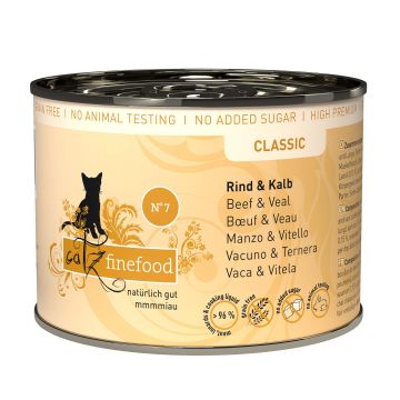 catz finefood No.07 Kalb 200g