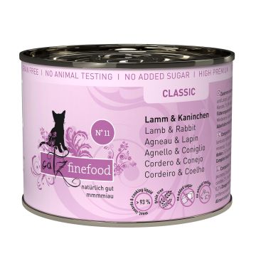 catz finefood No.11 Lamm&Kaninchen 200g
