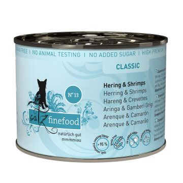 catz finefood No.13 Hering&Krabben 200g