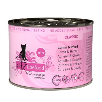 catz finefood No.19 Lamm&Pferd 200g