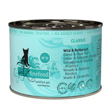 catz finefood No.21 Wild&Rotbarsch 200g