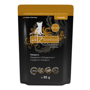 catz finefood Purrrr No.107 Känguru 85g