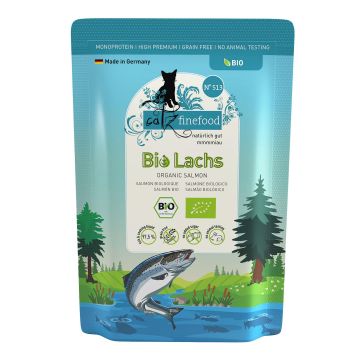 catz finefood Bio No.513 Lachs 85g