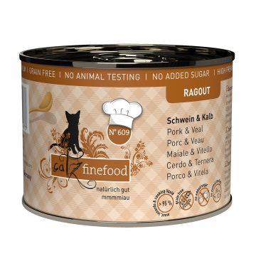 catz finefood No. 609 Schwein&Kalb 180g