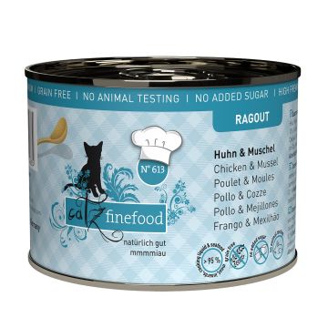 catz finefood No. 613 Huhn&Muschel 180g