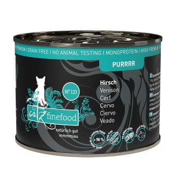 catz finefood Purrrr No.121 Hirsch 200g