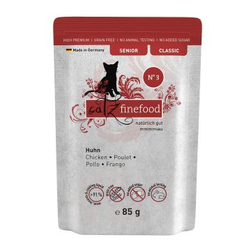 catz finefood Senior No.03 Huhn 85g