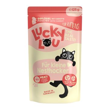 Lucky Lou Kitten Geflügel 125g