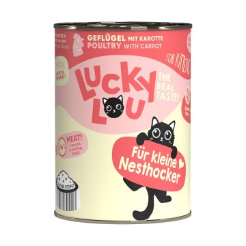 Lucky Lou Kitten Geflügel 400g