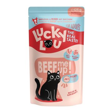 Lucky Lou Adult Geflügel&Rind 125g