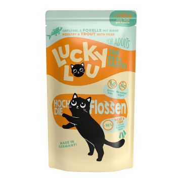 Lucky LouAdult Geflügel&Forelle 125g
