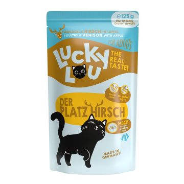 Lucky Lou Adult Geflügel&Hirsch 125g