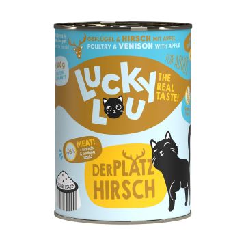 Lucky Lou Adult Geflügel&Hirsch 400g