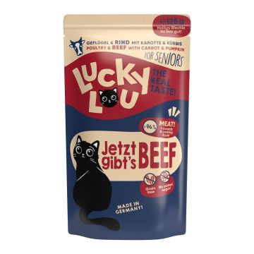 Lucky Lou Senior Geflügel&Rind 125g