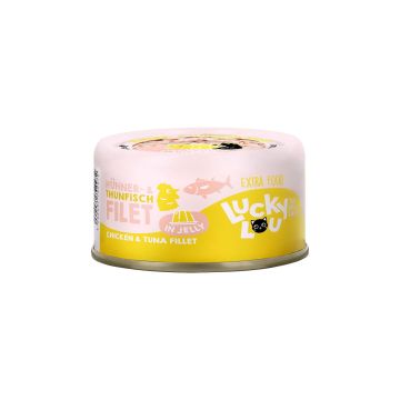Lucky Lou Thunfisch&Hühnerf Jelly 70g