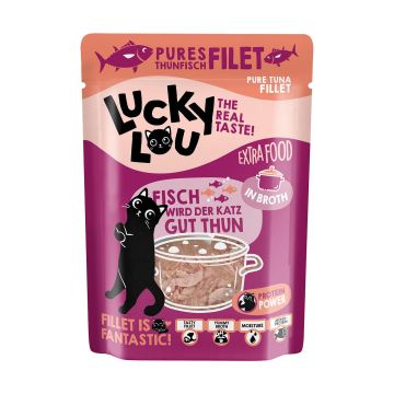 Lucky Lou Thunfischfilet in Brühe 70g