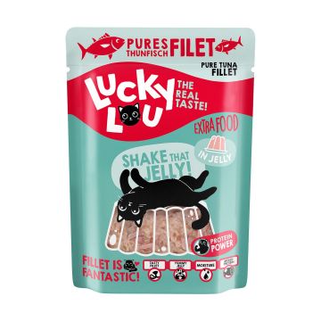 Lucky Lou Thunfisch&Garnelen Jelly 70g