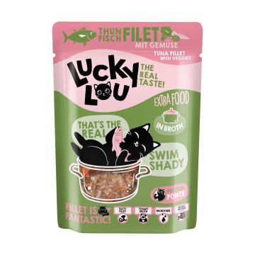 Lucky Lou Thunfisch&Gemüse in Brühe 70g
