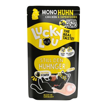 Lucky Lou SuperMono Adult Huhn 125g