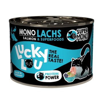 Lucky Lou SuperMono Adult Lachs 190g